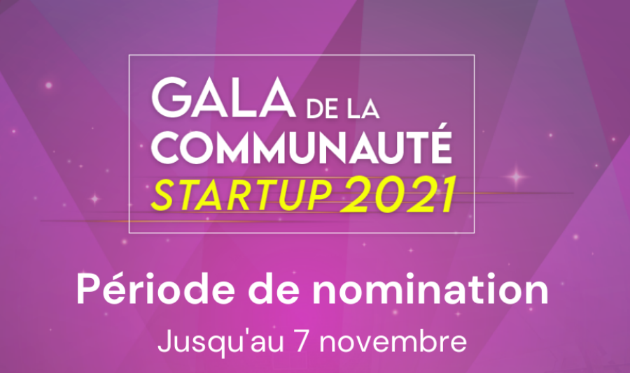 Nominations Gala de la communauté startup