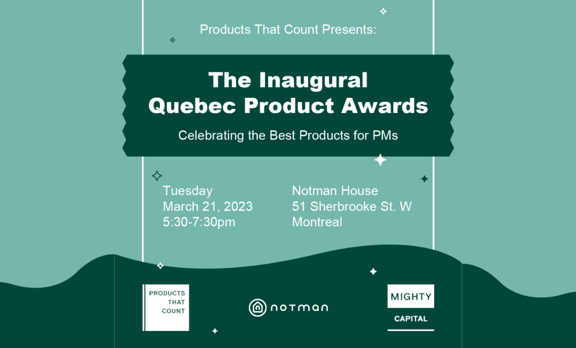 Inaugural Quebec Product Awards