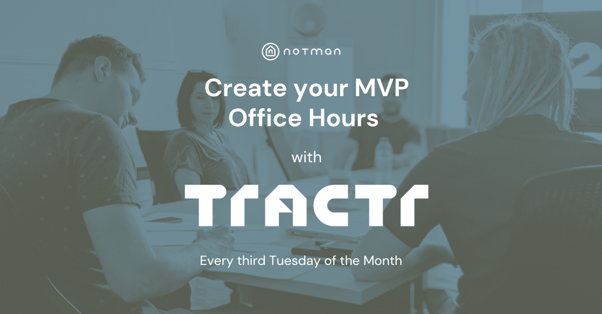 MVP Office Hours with TRACTR at Notman